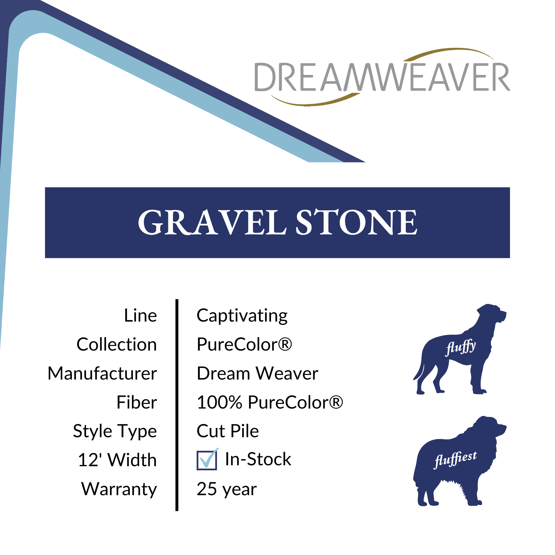 Gravel Stone Captivating by Dream Weaver sold at Calhoun's Springfield IL