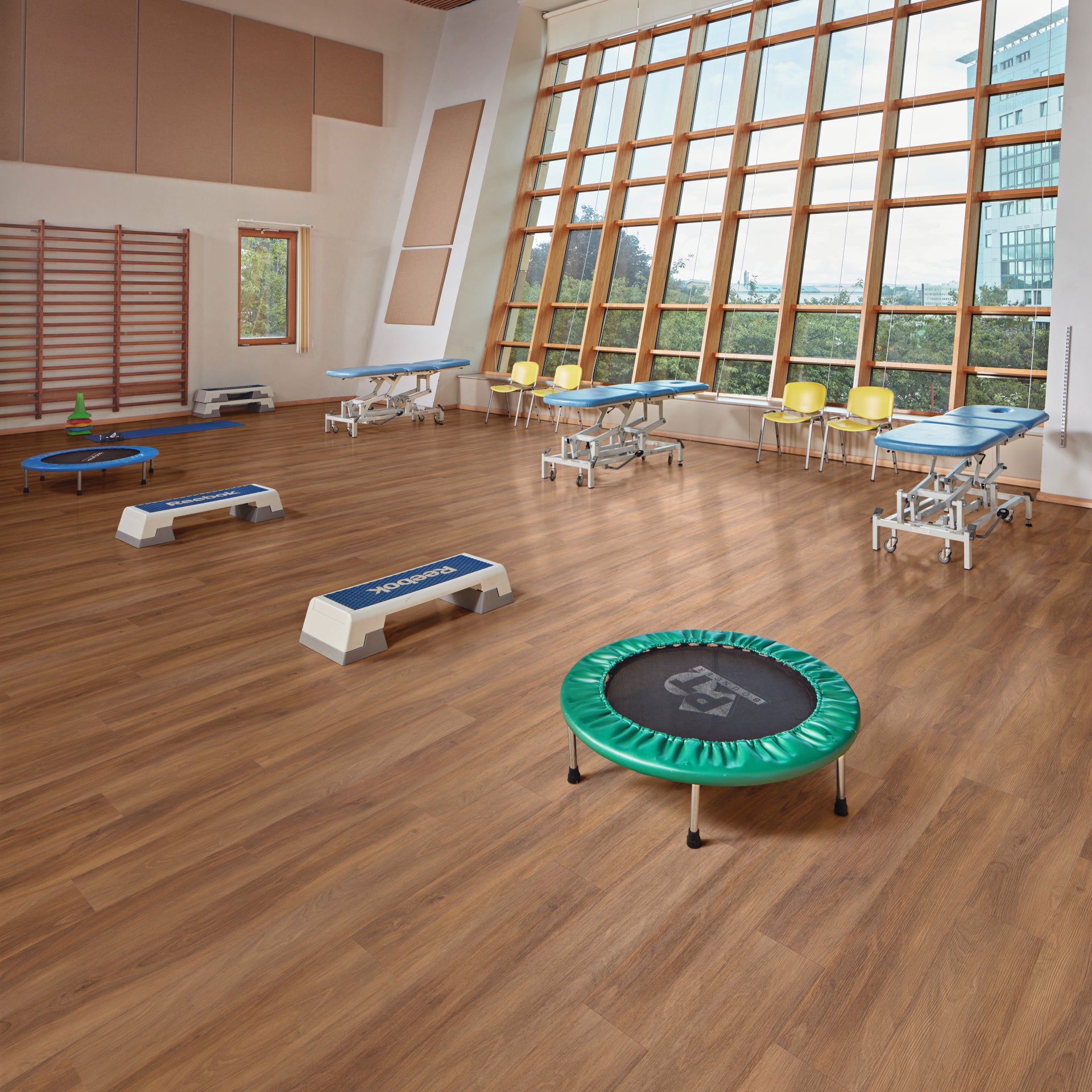 Marron Elm Luxury Vinyl Flooring from Karndean, sold at Calhoun’s, Springfield, IL
