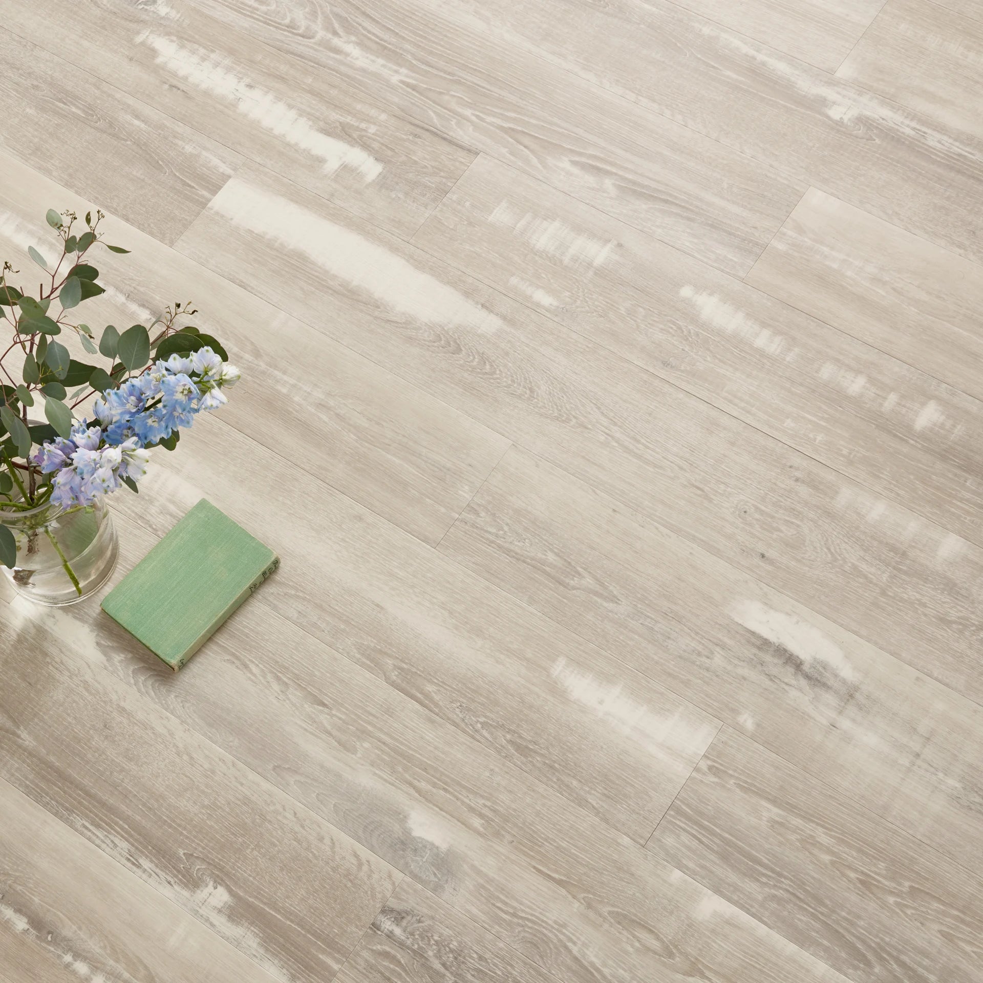 Silver Farmhouse Oak Luxury Vinyl Flooring from Karndean, sold at Calhoun’s, Springfield, IL
