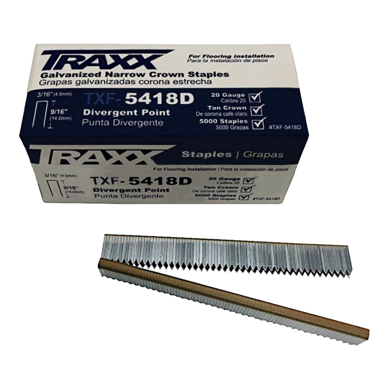 9/16" Carpet Tacker Staples