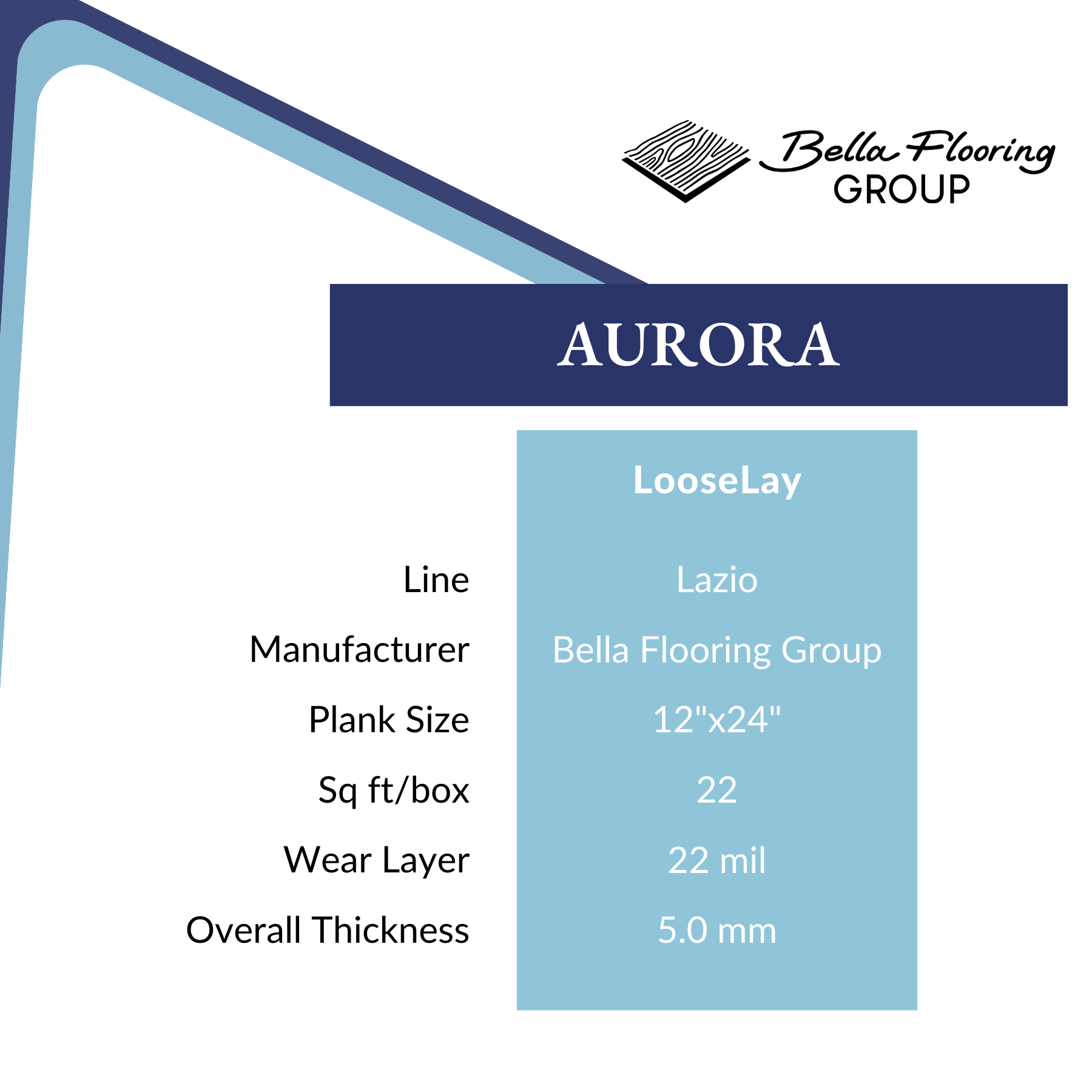 Aurora by Bella Flooring Group Clearance Flooring from Calhoun's Springfield Specs
