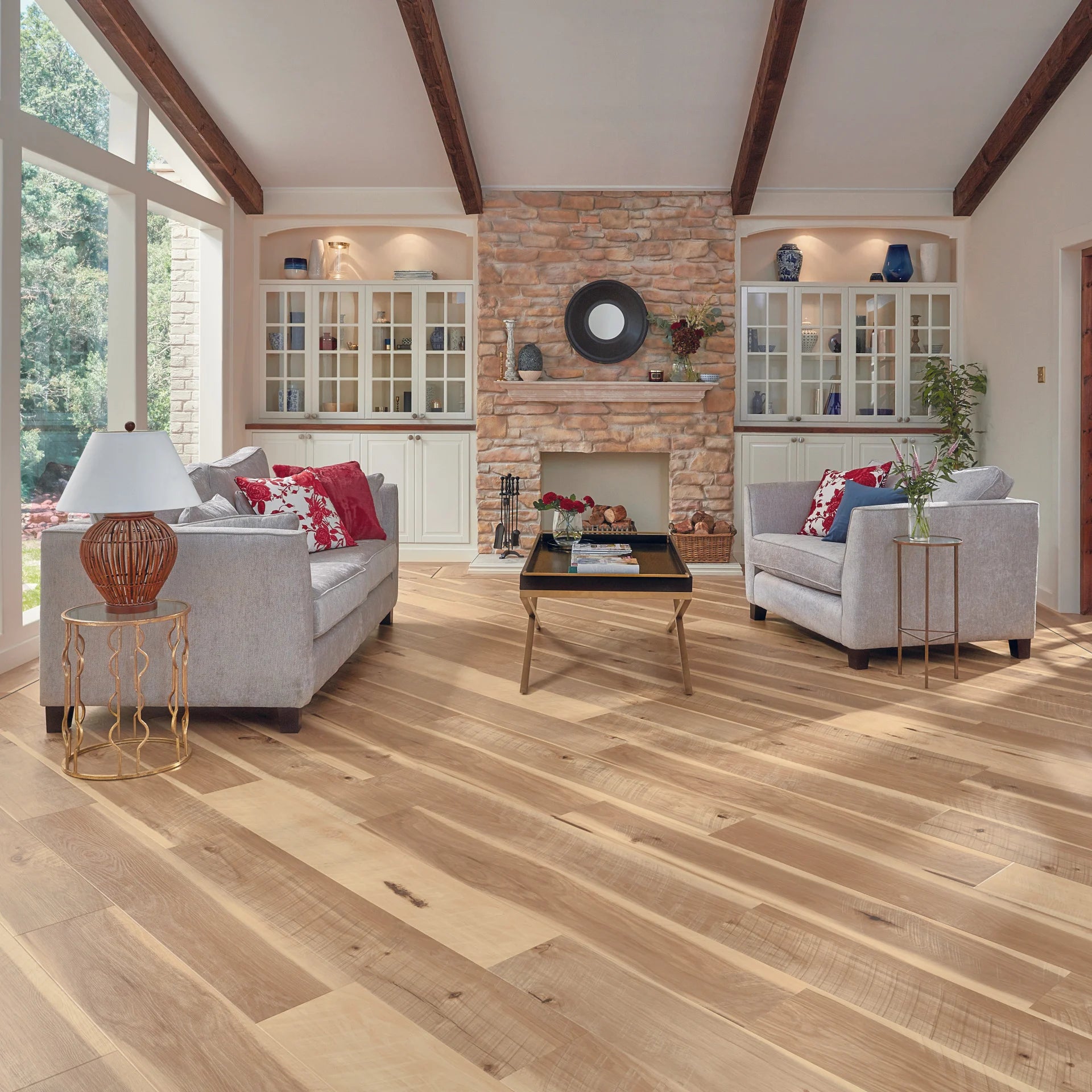 Classic Hickory Luxury Vinyl Flooring from Karndean, sold at Calhoun’s, Springfield, IL