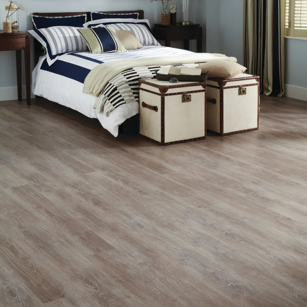 Limed Coastal Oak Luxury Vinyl Flooring from Karndean, sold at Calhoun’s, Springfield, IL