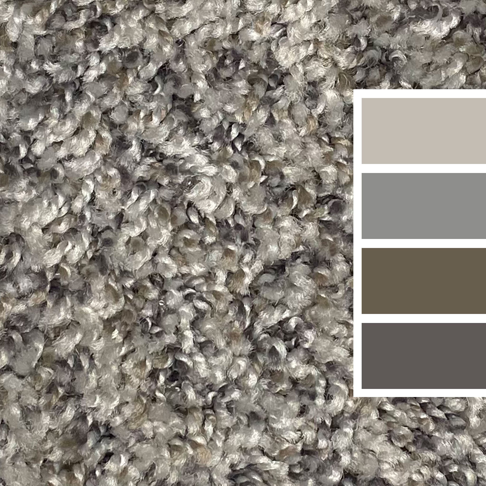 Metro Gray Rental Carpet Shaw Basic Mix Flooring from Calhoun's Springfield IL Color Swatch