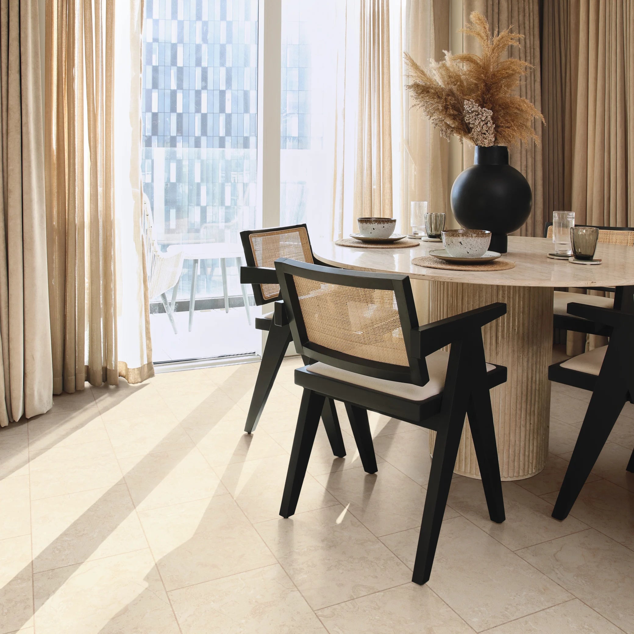 Natural Limestone LVT by Karndean at Calhoun's Flooring in Springfield, IL